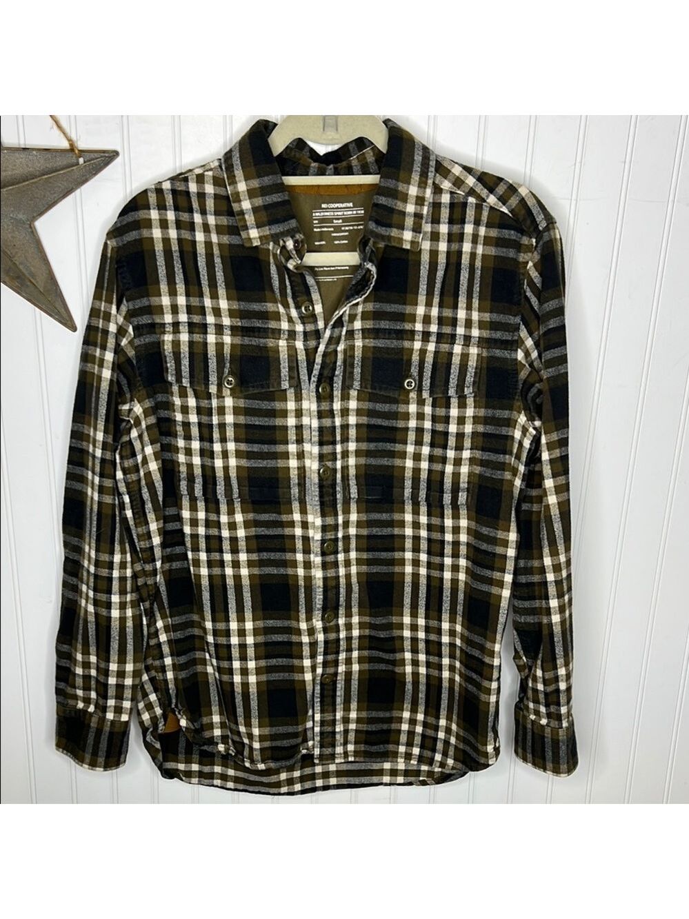 REI Flannel Shirt Size Small